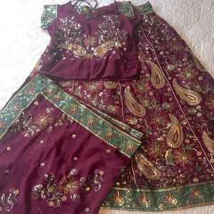 Indian Pakistani Lehenga Dress